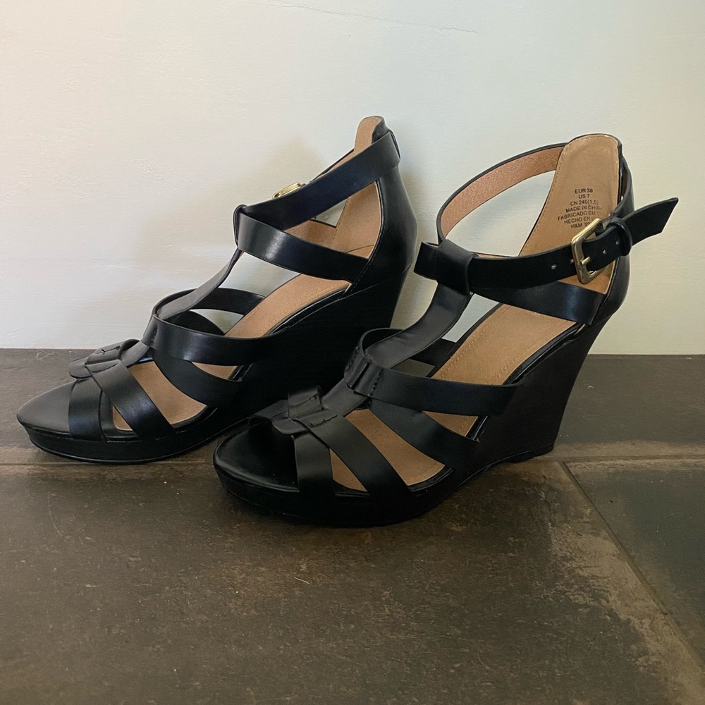 H&M black heels